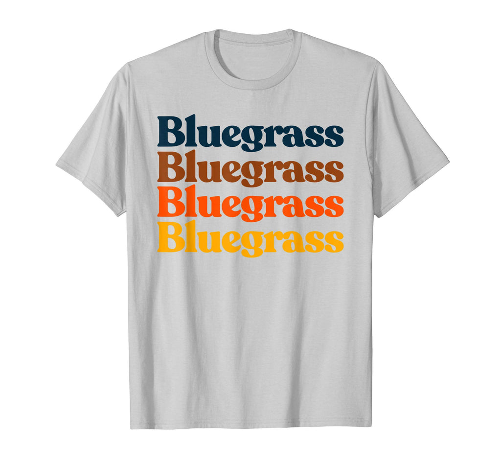 70S Bluegrass Typography Vibe T-Shirt - Fun Novelty Design Men Women - T-Shirt, Sweatshirt, Hoodie