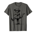 Meowdy Funny Country Side Cat Hat T-Shirt - Fun Novelty Design Unisex - T-Shirt, Sweatshirt, Hoodie