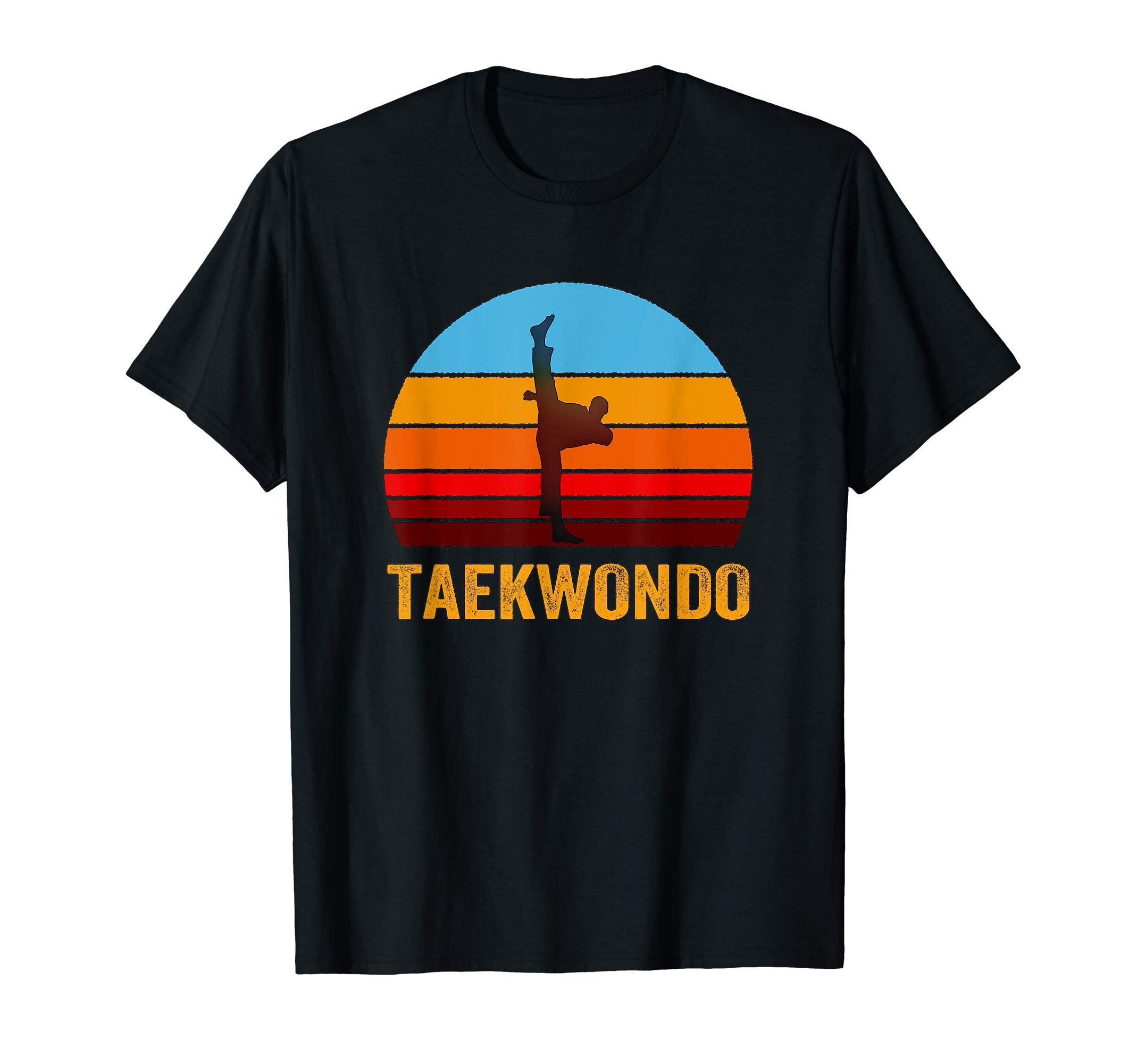 Sunset Taekwondo T-Shirt - Fun Novelty Design Men Women - T-Shirt, Sweatshirt, Hoodie