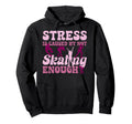 Roller Skating Skate 1970S Stress Hoodie - Casual Everyday Wear for Adults - T-Shirt, Sweatshirt, Hoodie