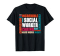 Social Work Month Worker School T-Shirt - Unique Graphic Unisex - T-Shirt, Sweatshirt, Hoodie