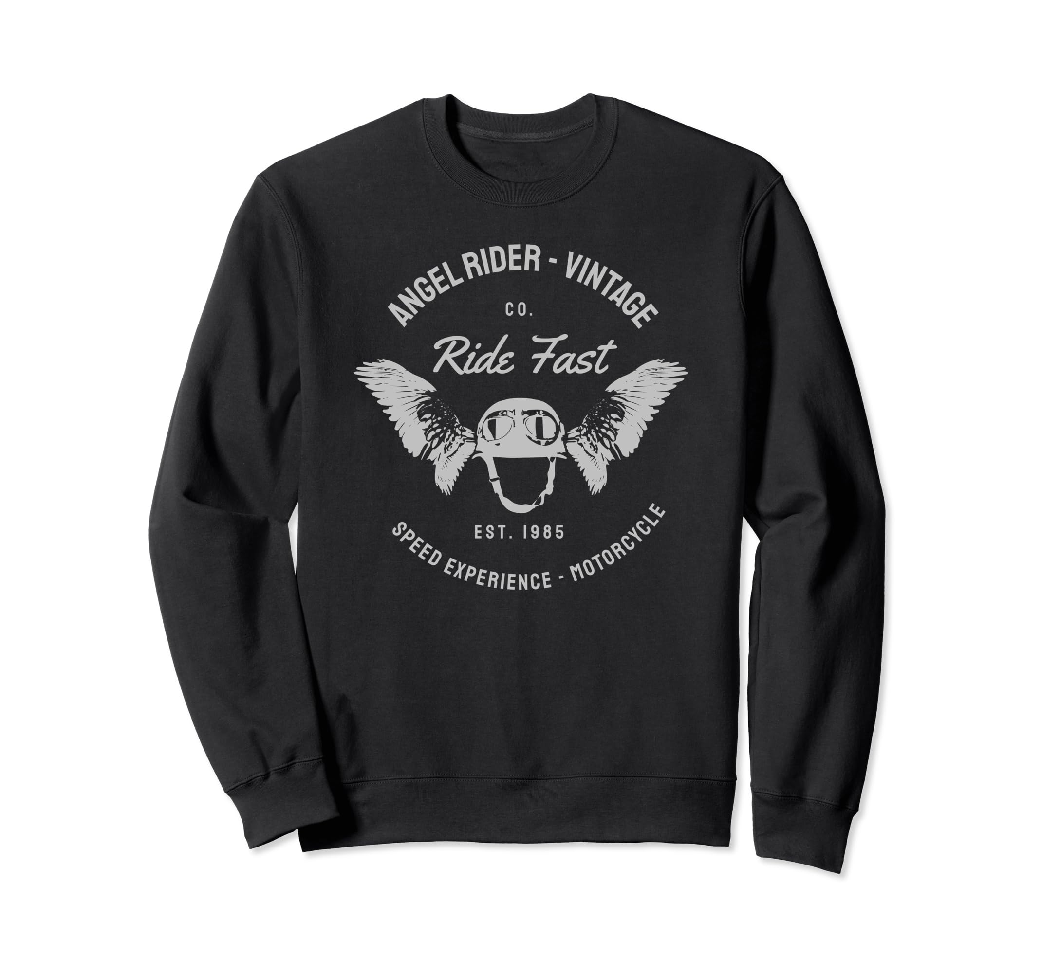 Angel Rider Ride Fast Speed Sweatshirt - Trendy Graphic for Adults - T-Shirt, Sweatshirt, Hoodie
