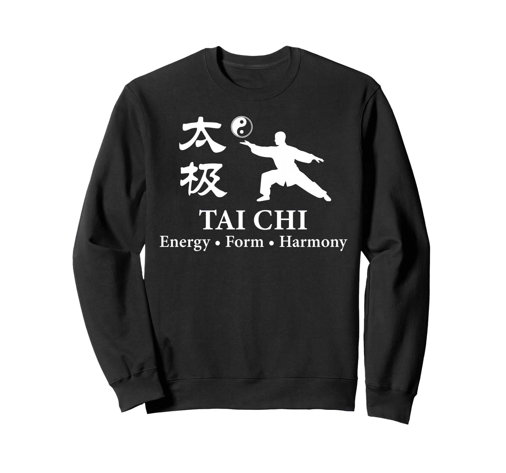 Tai Chi Martial Arts Yin Yang Sweatshirt - Streetwear Style for Adults - T-Shirt, Sweatshirt, Hoodie