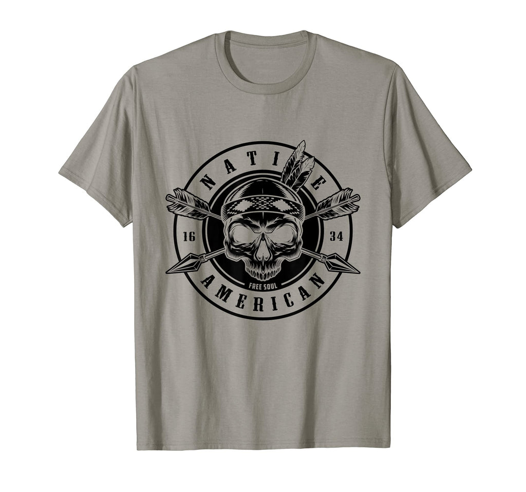 Native American Spirit Motorcycle T-Shirt - Fun Novelty Design Men Women - T-Shirt, Sweatshirt, Hoodie