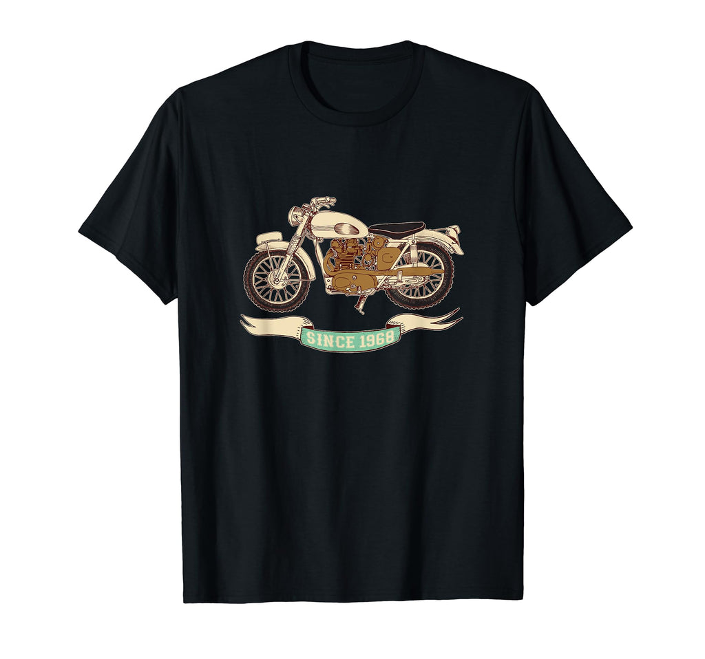 Since 1968 Motorcycle T-Shirt - Fun Novelty Design Men Women - T-Shirt, Sweatshirt, Hoodie