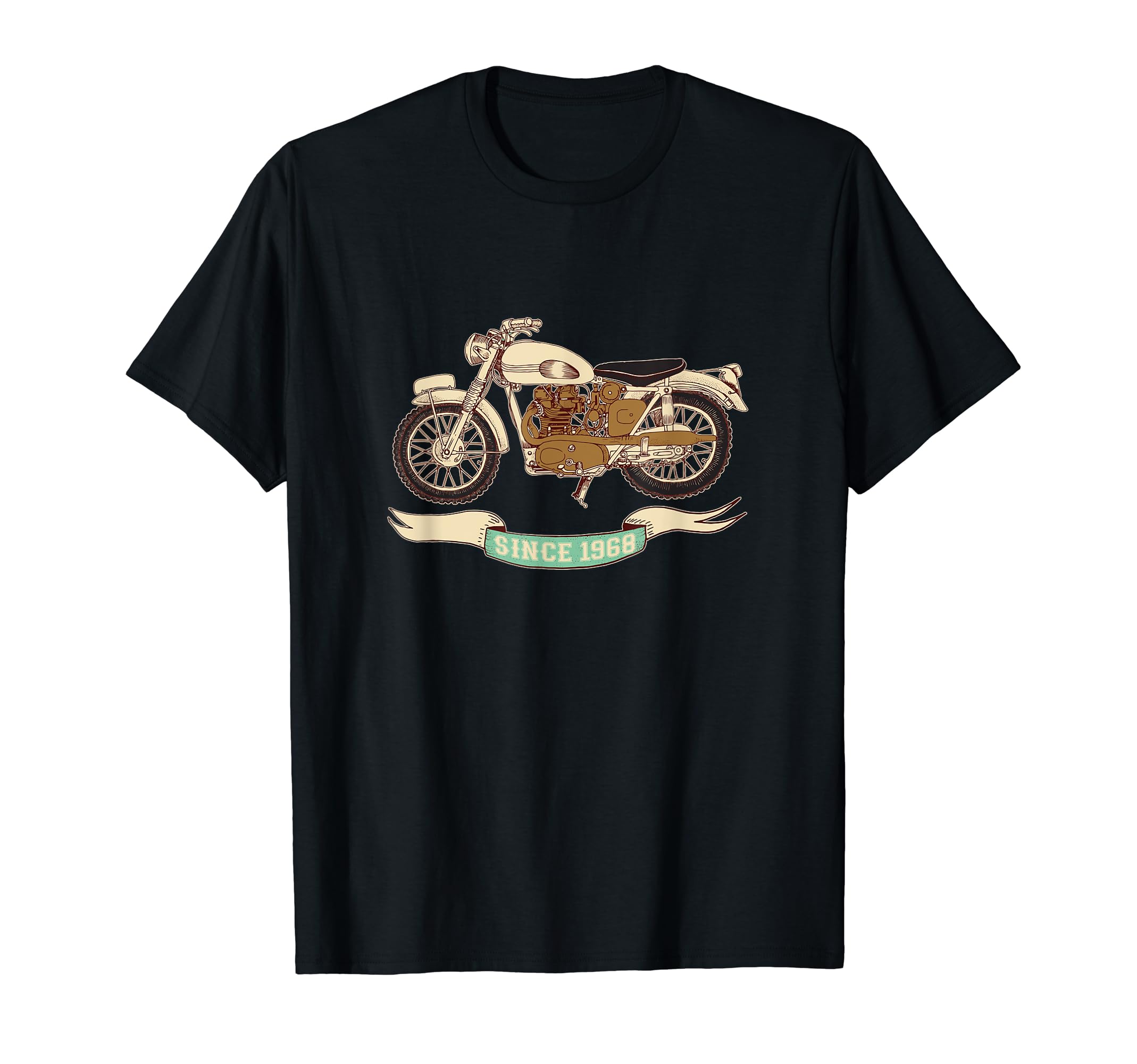 Since 1968 Motorcycle T-Shirt - Fun Novelty Design Men Women - T-Shirt, Sweatshirt, Hoodie