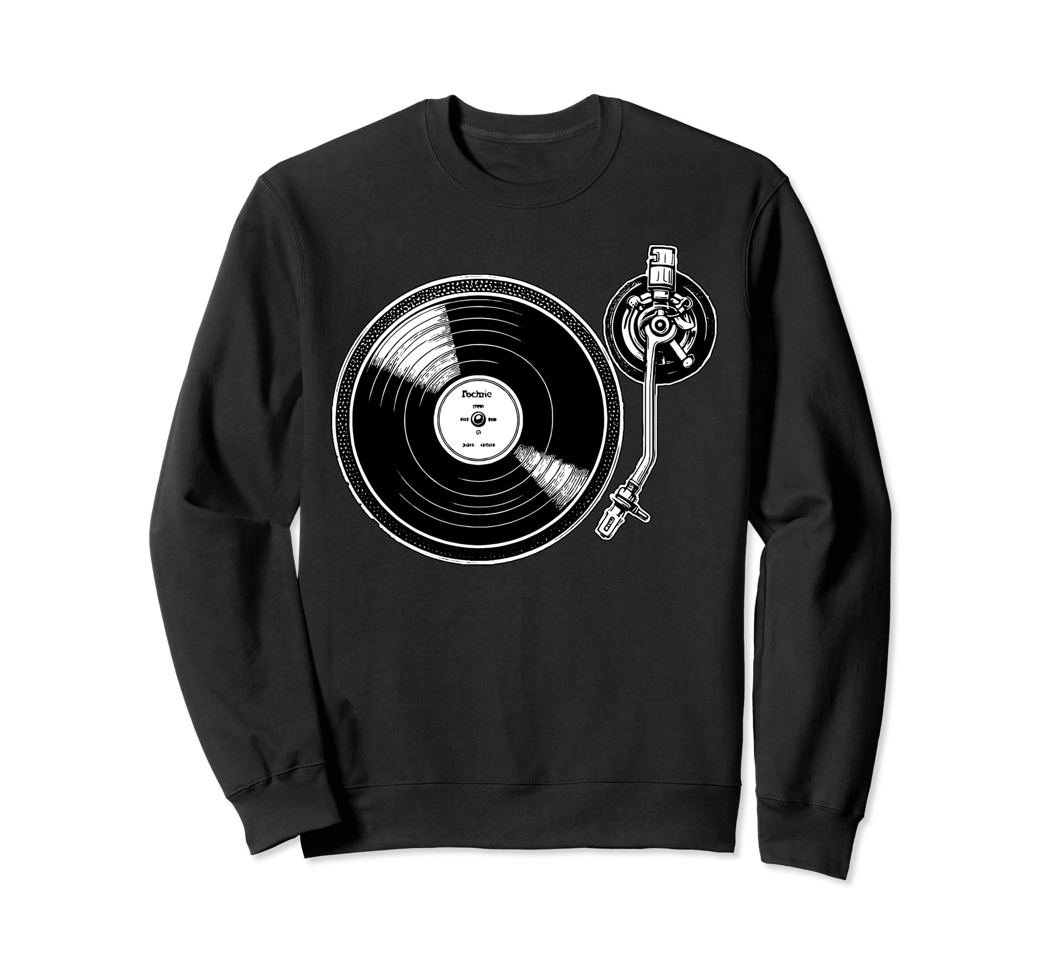 Turntable Vinyl Records Music Lp Sweatshirt - Casual Everyday Wear Unisex - T-Shirt, Sweatshirt, Hoodie