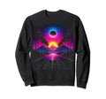 Vaporwave Solar System 80S Synthwave Sweatshirt - Novelty Apparel Unisex - T-Shirt, Sweatshirt, Hoodie