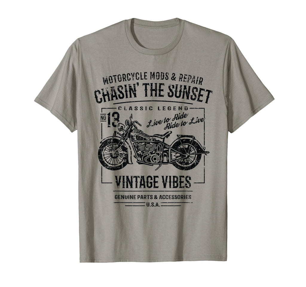 Motorcycle Distressed T-Shirt - Streetwear Style Men Women - T-Shirt, Sweatshirt, Hoodie