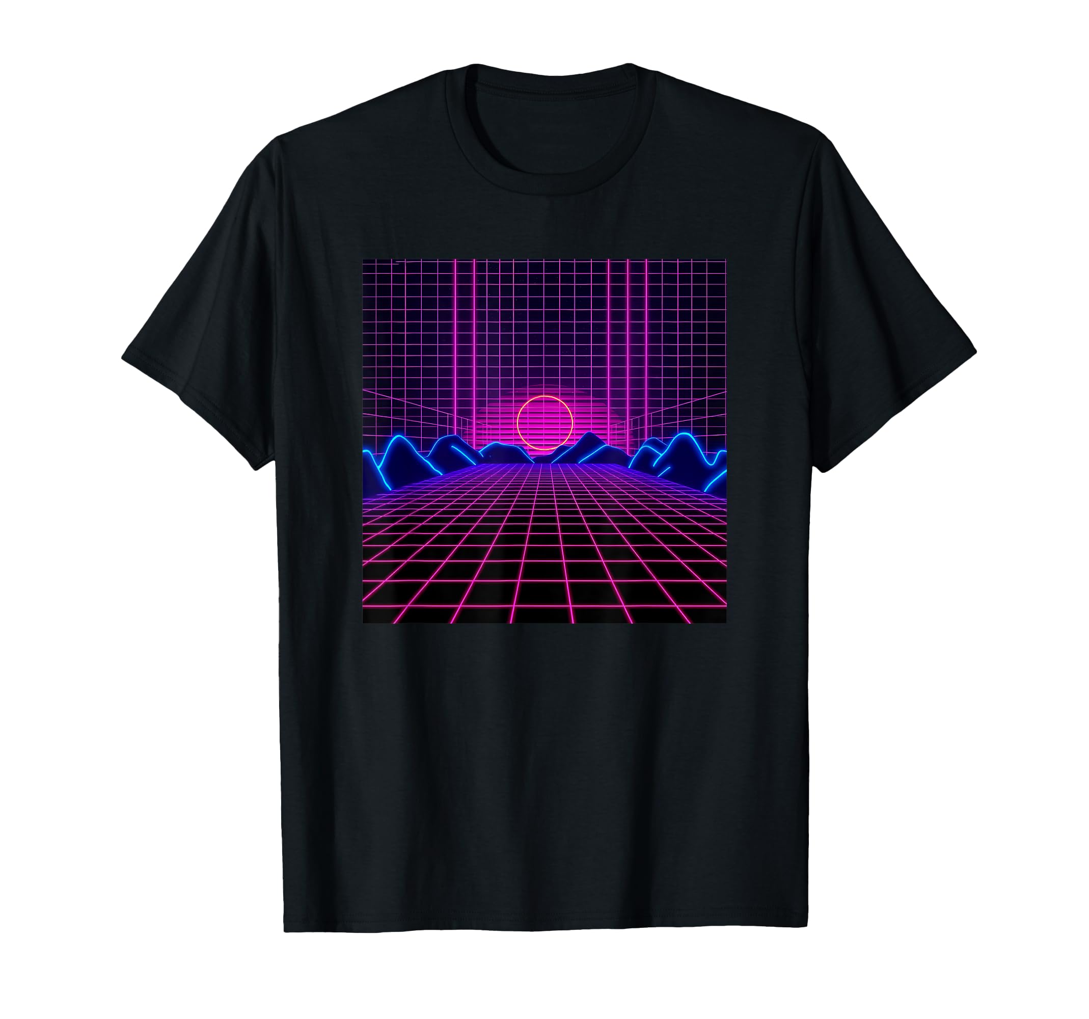 Aesthetic Vaporwave Synthwave 80S 90S T-Shirt - Custom Art Print Men Women - T-Shirt, Sweatshirt, Hoodie