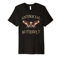 Antisocial Butterfly T-Shirt - Trendy Graphic for Adults - T-Shirt, Sweatshirt, Hoodie