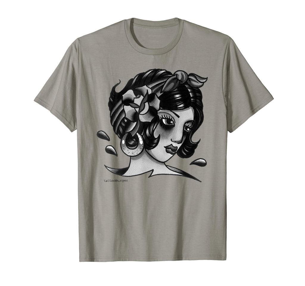 Gypsy Traditional Tattoo Flash T-Shirt - Unique Graphic for Adults - T-Shirt, Sweatshirt, Hoodie