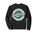 Indoorsy Antisocial Butterfly Sweatshirt - Fun Novelty Design Unisex - T-Shirt, Sweatshirt, Hoodie