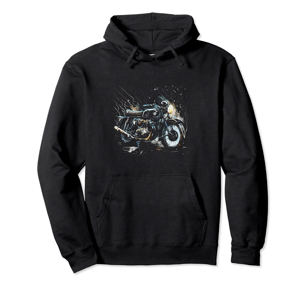 Stylish Motorcycle Hoodie - Novelty Apparel for Adults - T-Shirt, Sweatshirt, Hoodie