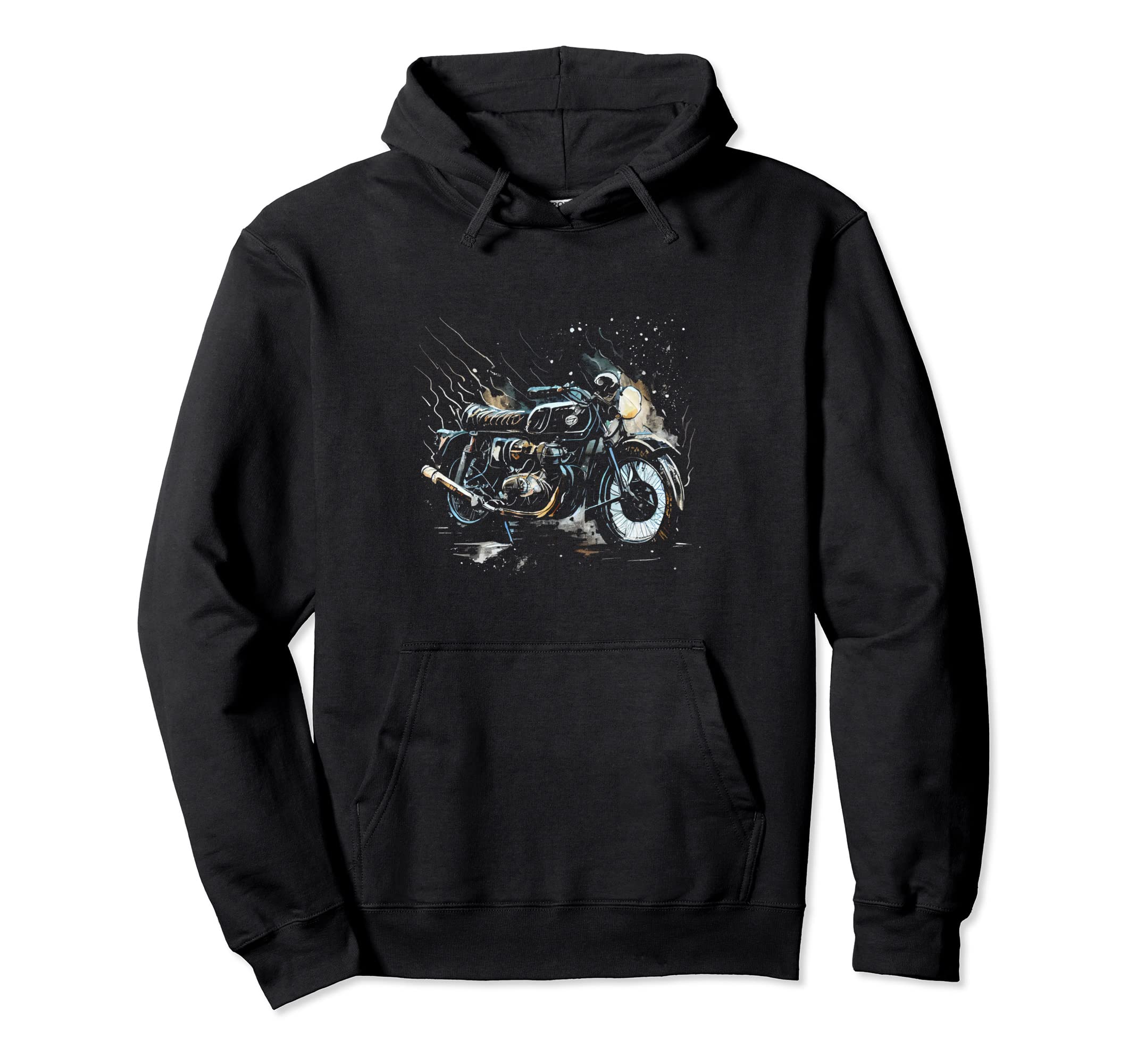 Stylish Motorcycle Hoodie - Novelty Apparel for Adults - T-Shirt, Sweatshirt, Hoodie