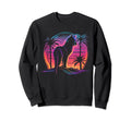 Cat Vaporwave Retrowave Aesthetic Sweatshirt - Graphic Print for Adults - T-Shirt, Sweatshirt, Hoodie