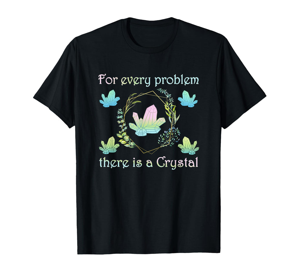 Spiritual Healing Crystals Energy Yoga T-Shirt - Custom Art Print Unisex - T-Shirt, Sweatshirt, Hoodie