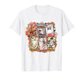 Floral Western Halloween Ghost Tarot T-Shirt - Graphic Print Men Women - T-Shirt, Sweatshirt, Hoodie