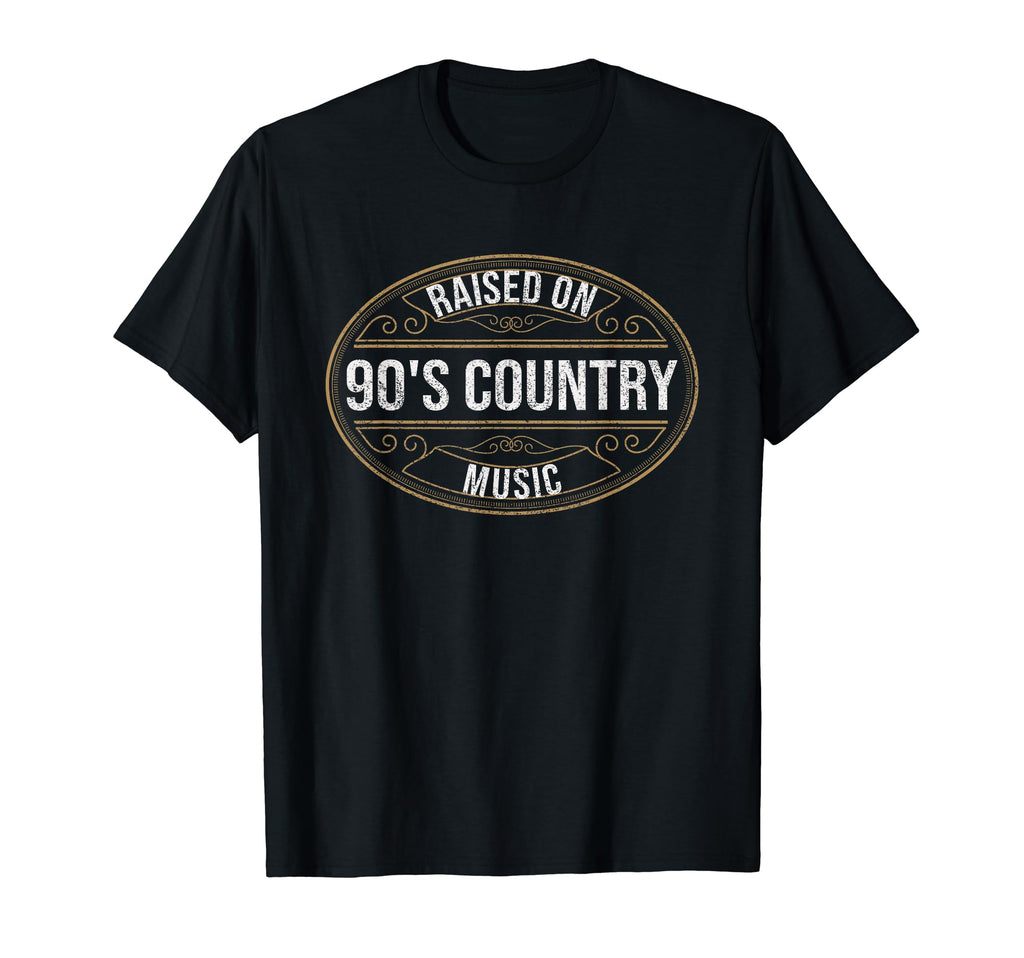 Raised 90S Country Music Lover Western T-Shirt - Graphic Print Men Women - T-Shirt, Sweatshirt, Hoodie