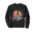 Roller Skate Vibes 80S Colorful Sweatshirt - Streetwear Style for Adults - T-Shirt, Sweatshirt, Hoodie