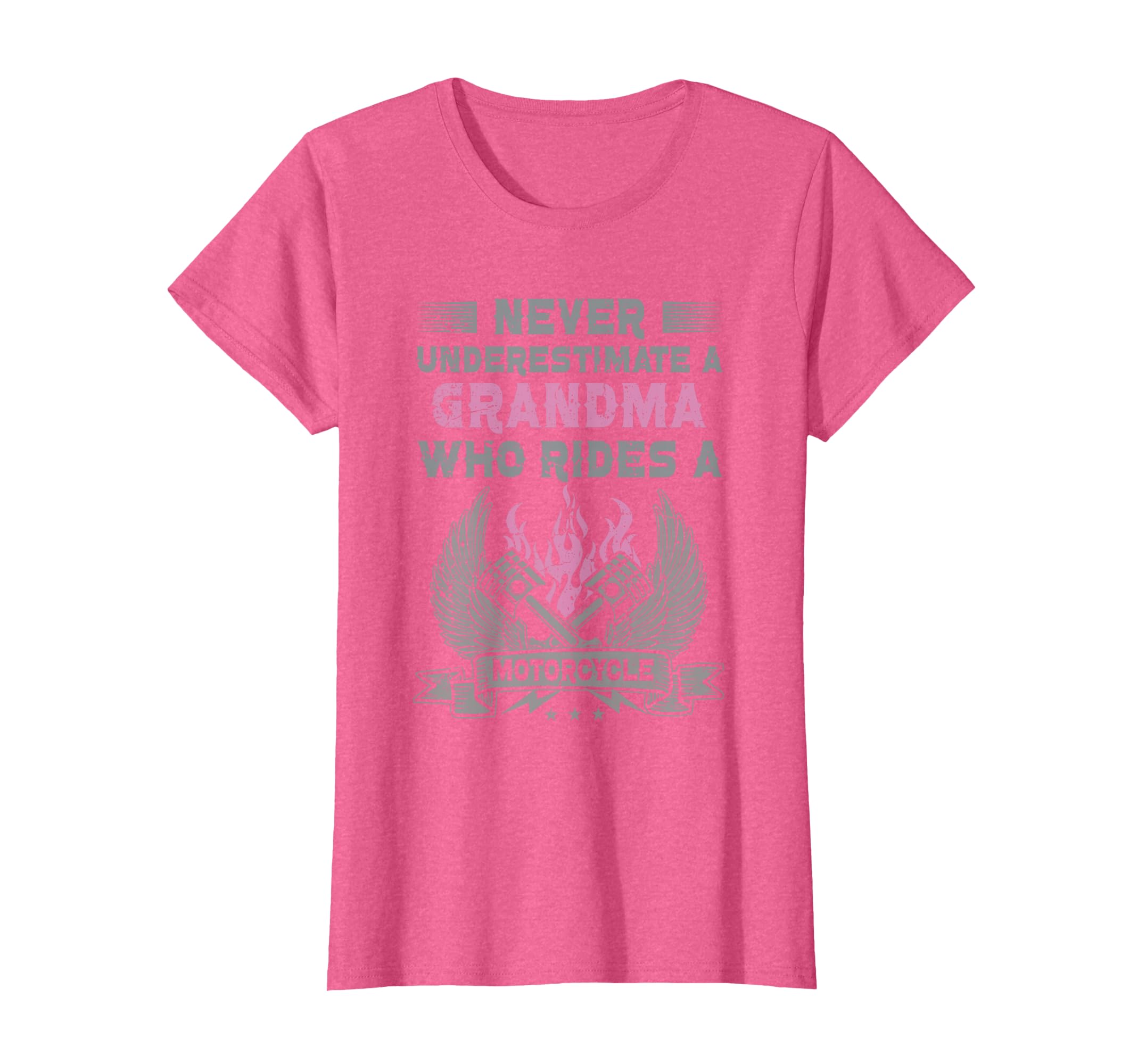 Biker Grandma Motorcycle Grandmother T-Shirt - Unique Graphic Men Women - T-Shirt, Sweatshirt, Hoodie