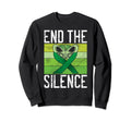 End Silence Mental Health Sweatshirt - Minimalist Print for Adults - T-Shirt, Sweatshirt, Hoodie
