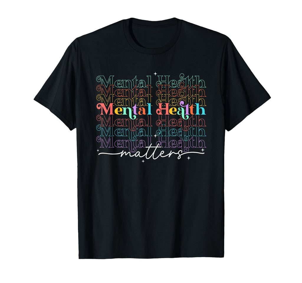 Mental Health Matters End Stigma Mental T-Shirt - Unique Graphic Men Women - T-Shirt, Sweatshirt, Hoodie