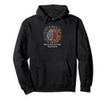 Colorful Rainbow Brain Hoodie - Casual Everyday Wear Men Women - T-Shirt, Sweatshirt, Hoodie