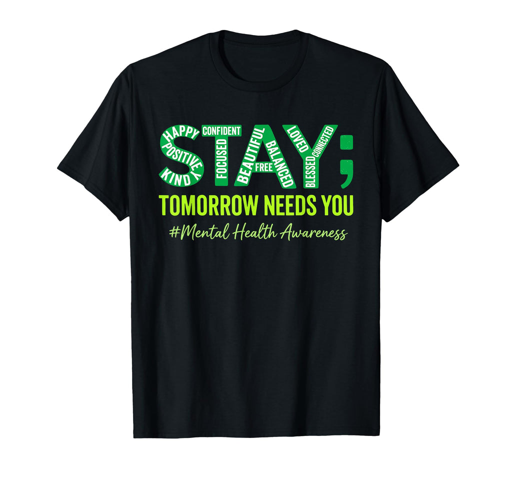 End Stigma Sunflower Mental Health T-Shirt - Streetwear Style Unisex - T-Shirt, Sweatshirt, Hoodie