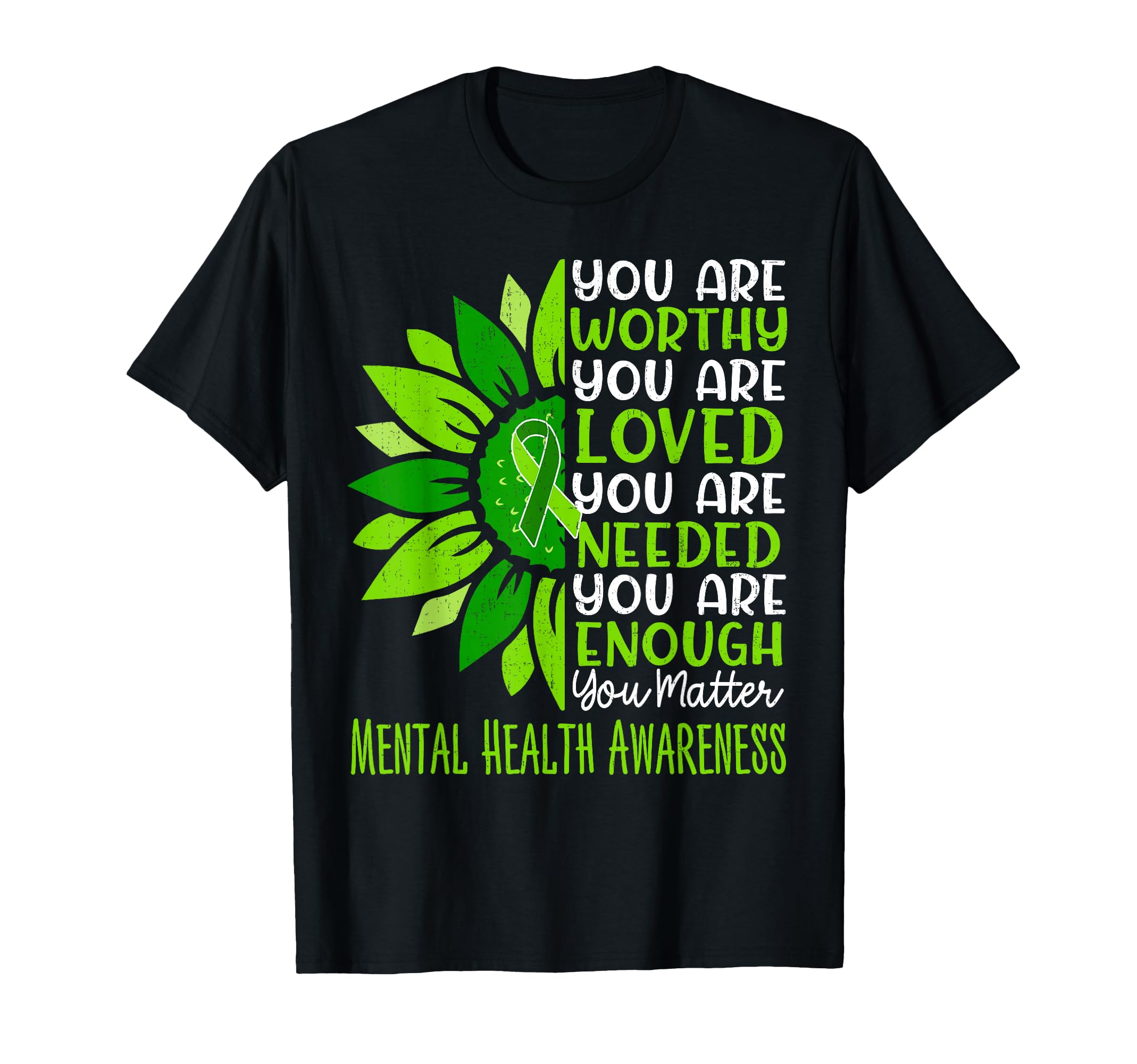 Motivational Support Warrior Mental T-Shirt - Unique Graphic Men Women - T-Shirt, Sweatshirt, Hoodie