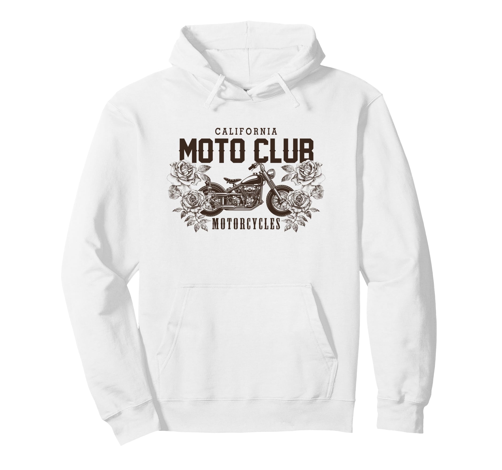 Moto Club Motorcycle Art Hoodie - Minimalist Print Men Women - T-Shirt, Sweatshirt, Hoodie