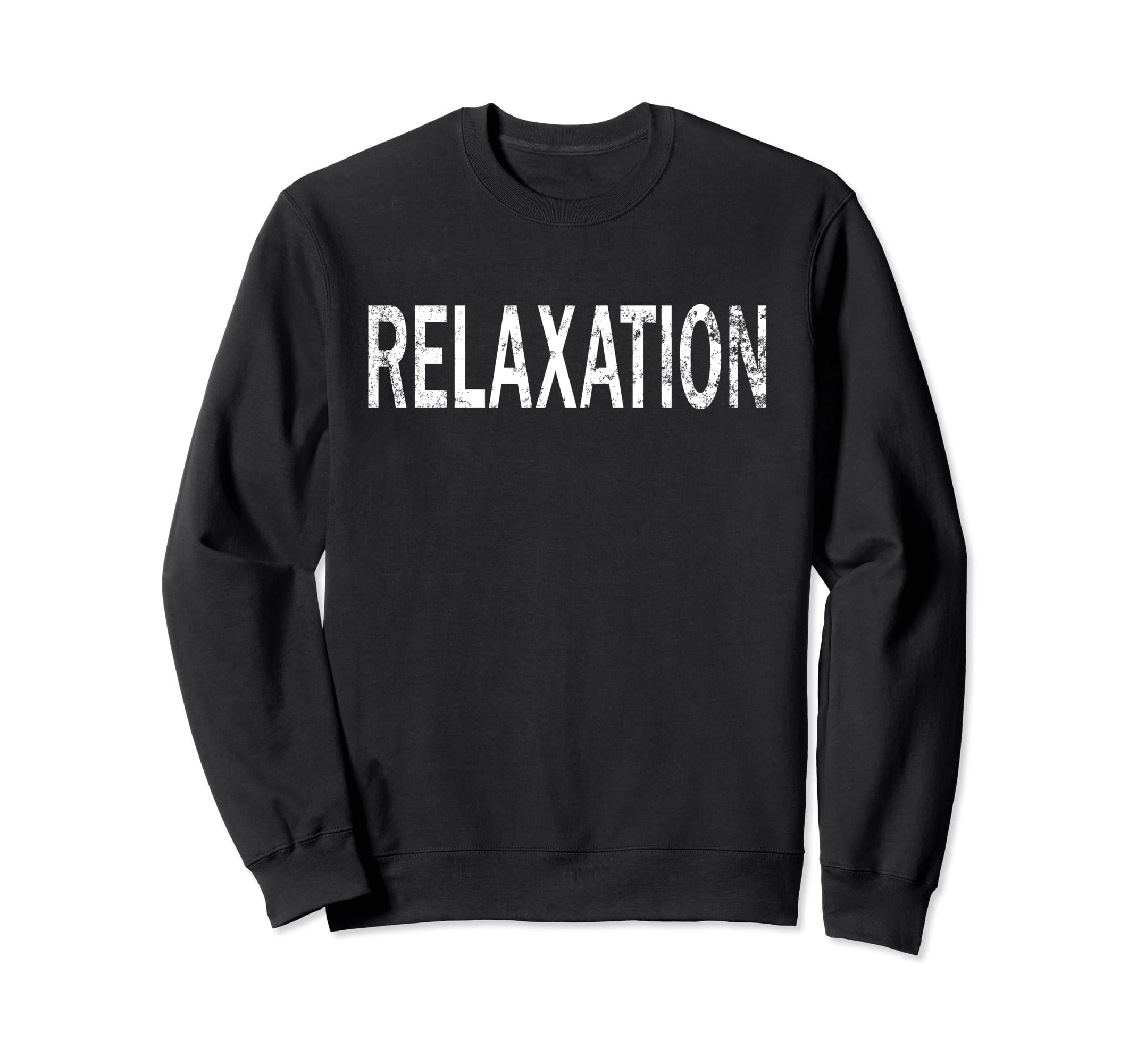 Relaxation Distressed Mindfulness Sweatshirt - Unique Graphic Men Women - T-Shirt, Sweatshirt, Hoodie
