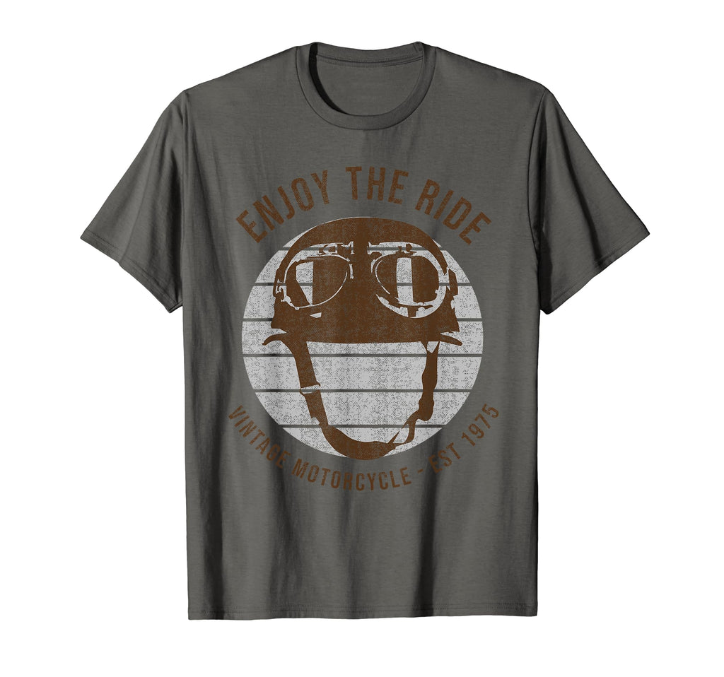 American Motorcycle Biker Distress Effect T-Shirt - Graphic Print Unisex - T-Shirt, Sweatshirt, Hoodie