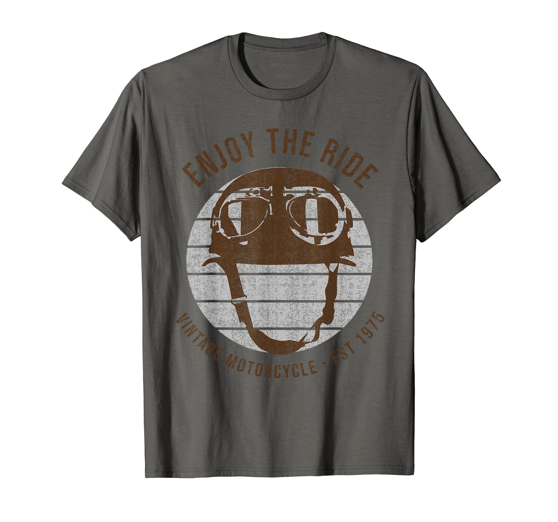 American Motorcycle Biker Distress Effect T-Shirt - Graphic Print Unisex - T-Shirt, Sweatshirt, Hoodie