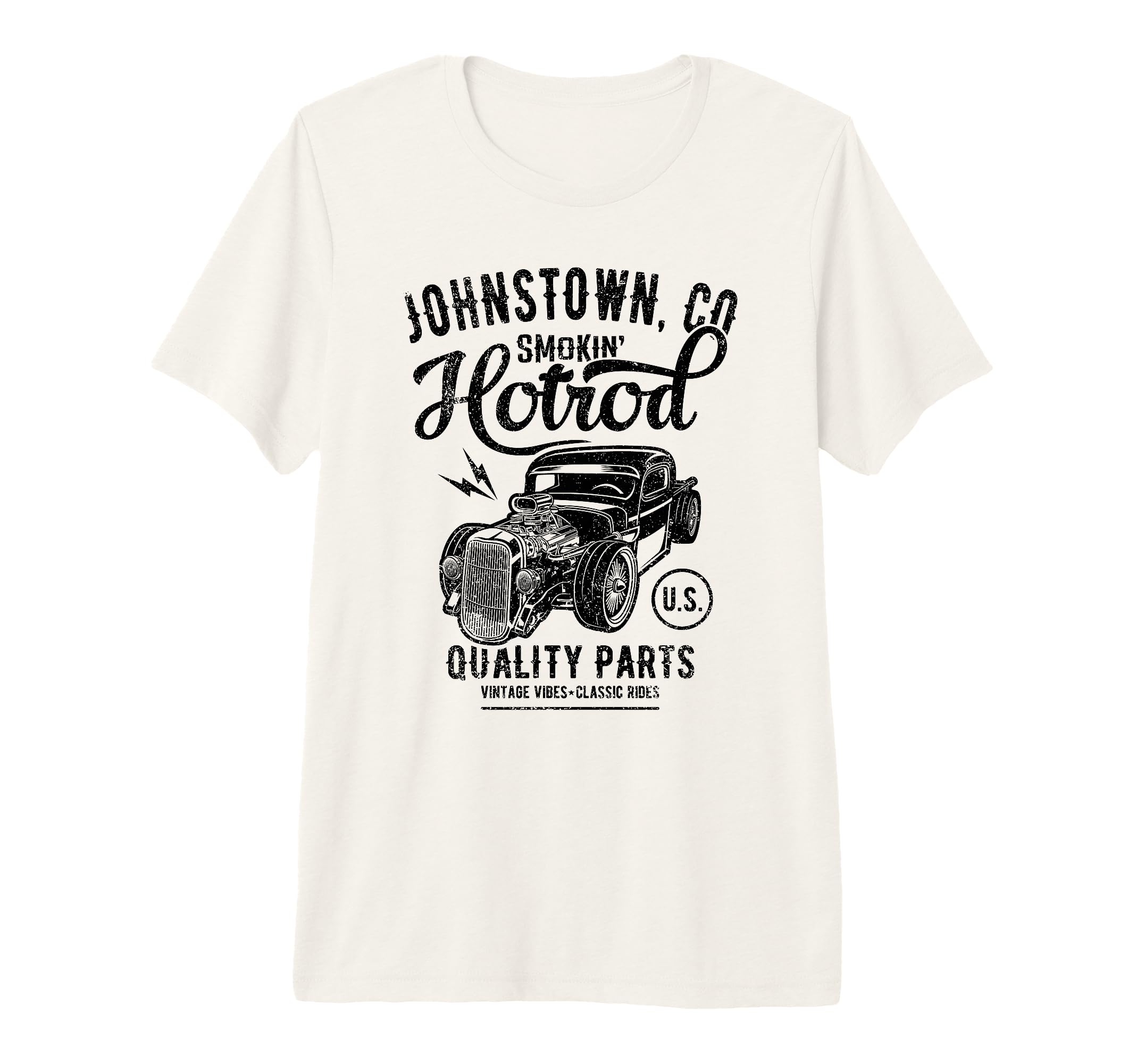 Johnstown Colorado Usa Hotrod Car T-Shirt - Aesthetic Graphic Men Women - T-Shirt, Sweatshirt, Hoodie