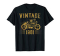 1981 Biker Motorcycle T-Shirt - Unique Graphic for Adults - T-Shirt, Sweatshirt, Hoodie
