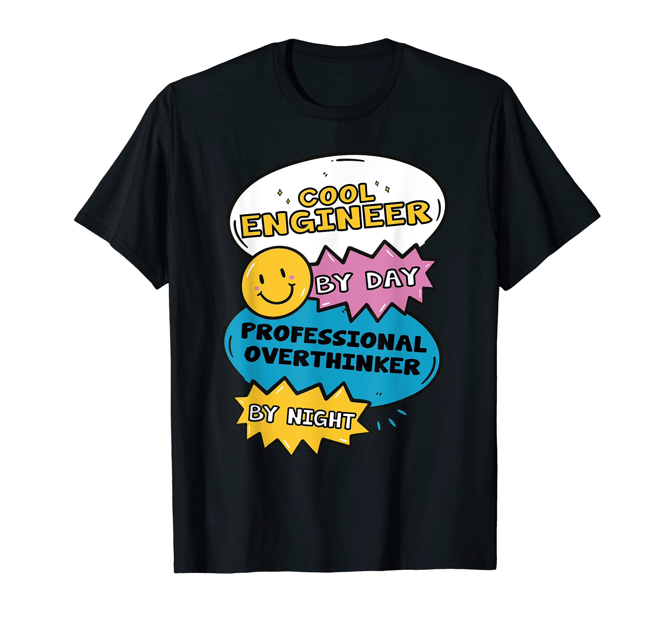 Engineer Day Professional Overthinker T-Shirt - Unique Graphic for Adults - T-Shirt, Sweatshirt, Hoodie