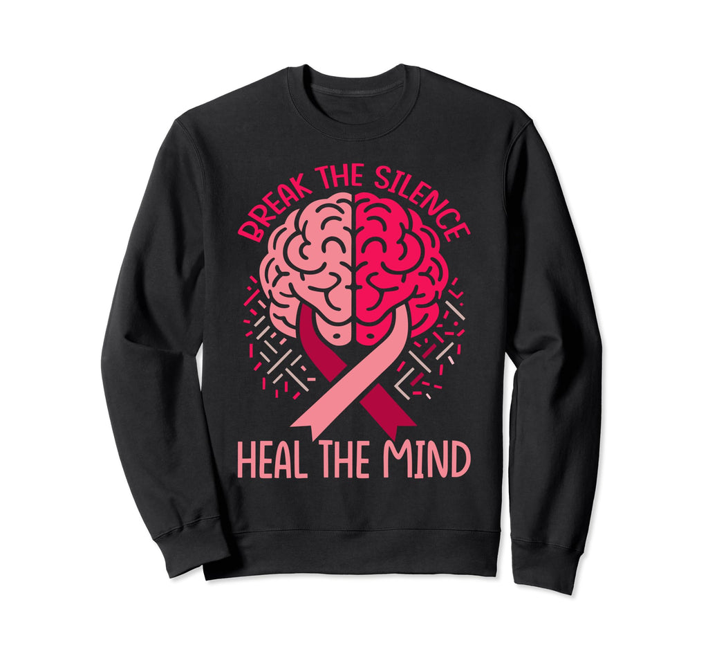 Mental Health Matters Sweatshirt - Trendy Graphic Unisex - T-Shirt, Sweatshirt, Hoodie