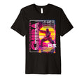 Chiba City 80S Synthwave Shaolin Japan T-Shirt - Fun Novelty Design Unisex - T-Shirt, Sweatshirt, Hoodie