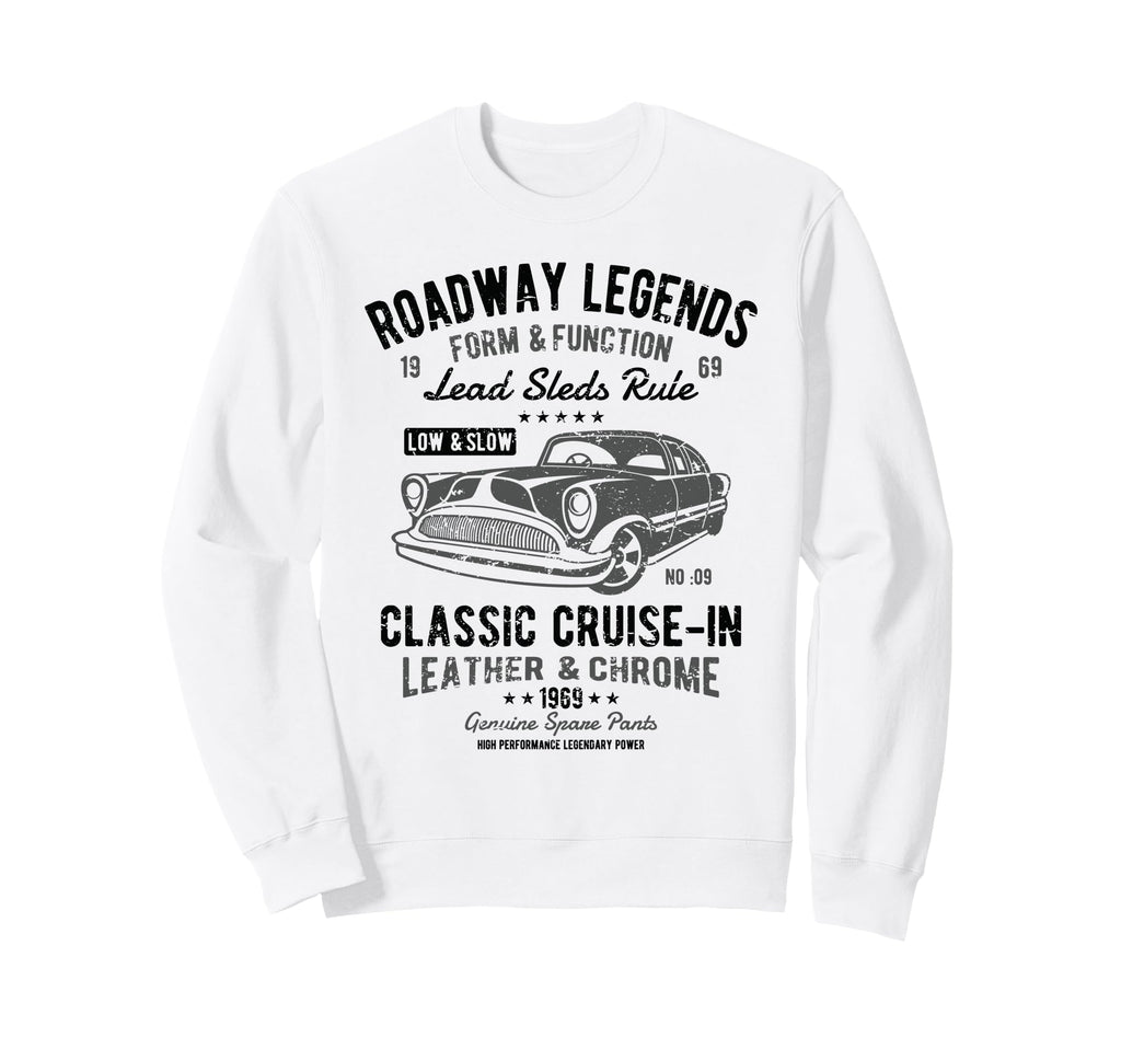 Automotive Nostalgia Car Cruise Sweatshirt - Custom Art Print Unisex - T-Shirt, Sweatshirt, Hoodie