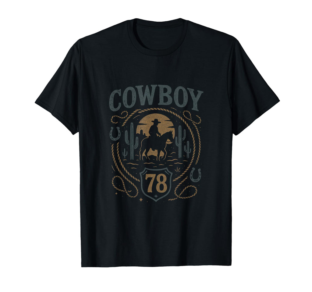 Cowboy Western Cowgirl T-Shirt - Streetwear Style for Adults - T-Shirt, Sweatshirt, Hoodie