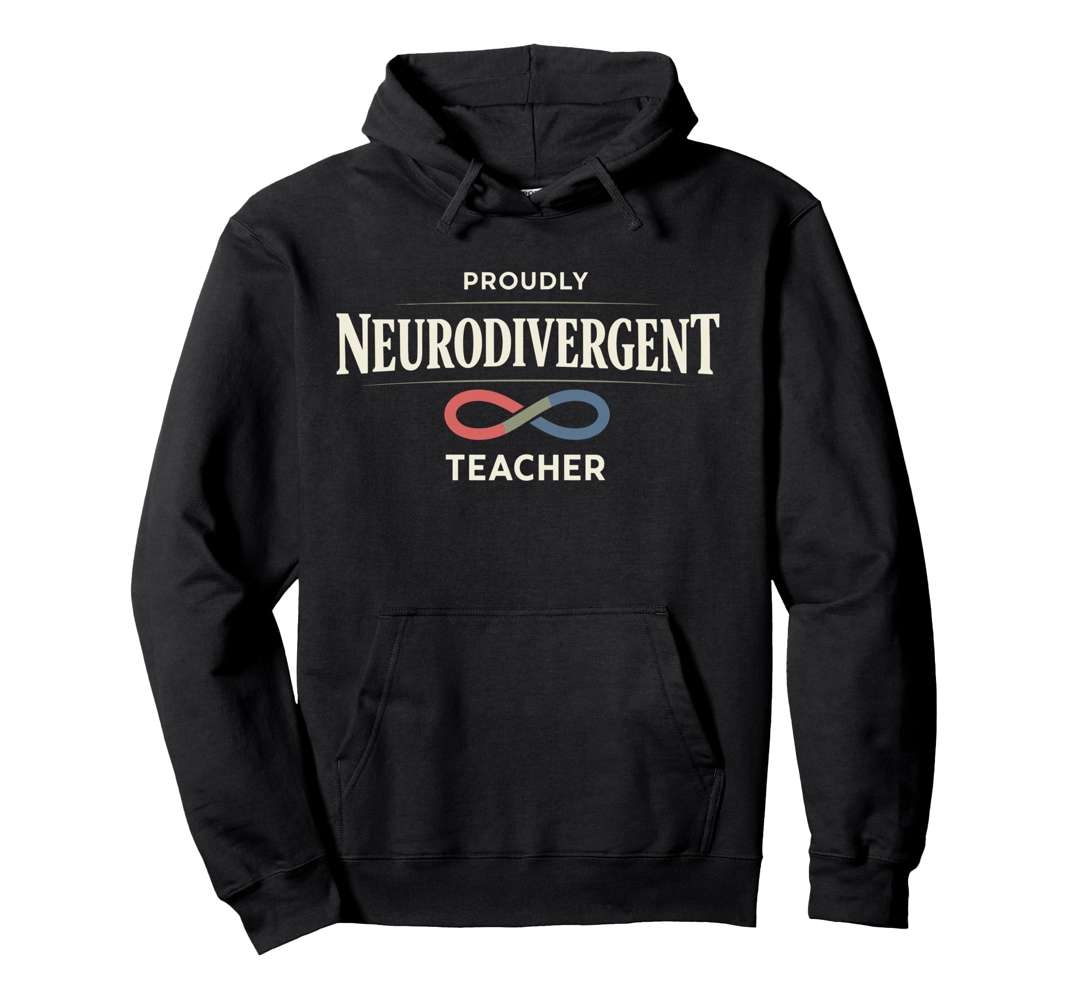 Neurodivergent Teacher Adhd Teacher Hoodie - Novelty Apparel Men Women - T-Shirt, Sweatshirt, Hoodie