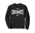 Cincinnati Oh Distressed Home City Sweatshirt - Fun Novelty Design Unisex - T-Shirt, Sweatshirt, Hoodie