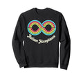 Autism Acceptance Infinity Symbol Sweatshirt - Unique Graphic for Adults - T-Shirt, Sweatshirt, Hoodie