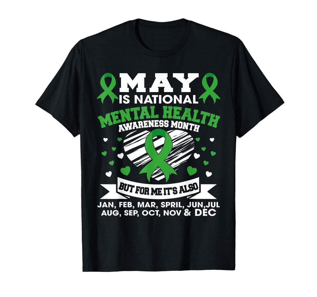 May Is National Mental Health Awareness T-Shirt - Trendy Graphic Unisex - T-Shirt, Sweatshirt, Hoodie