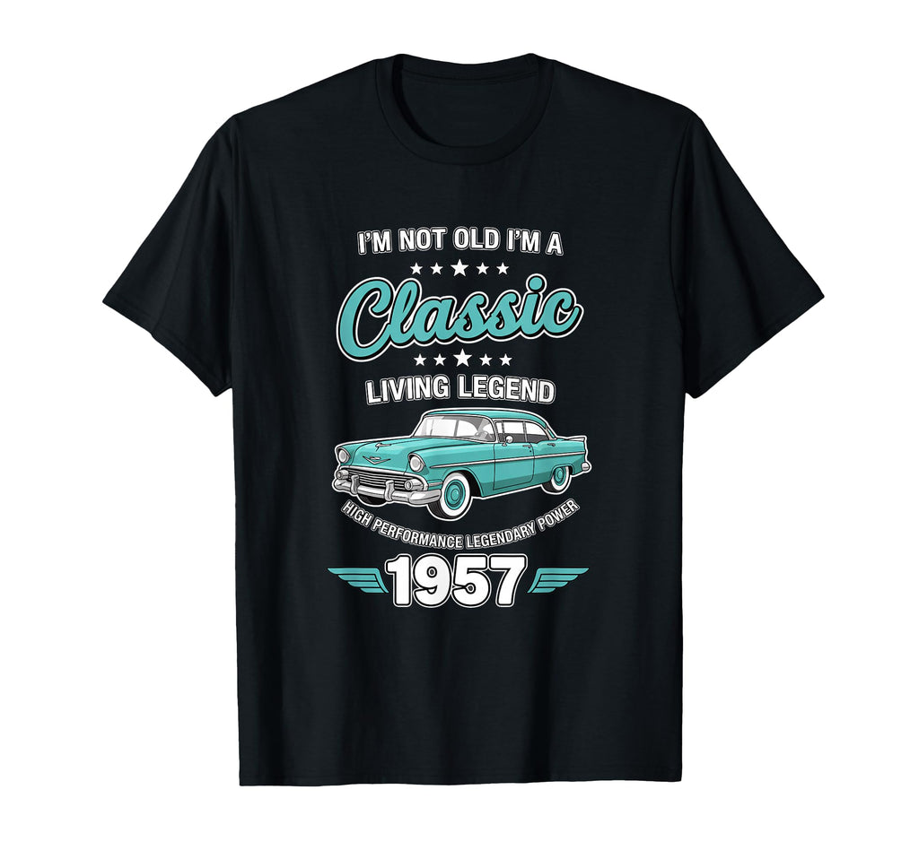 Car 1957 Living Legend Car T-Shirt - Streetwear Style for Adults - T-Shirt, Sweatshirt, Hoodie