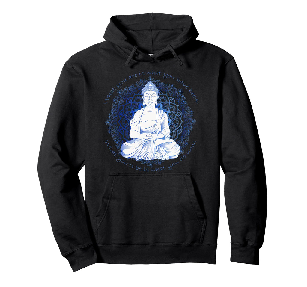 Buddha Spiritual Enlightenment Hoodie - Unique Graphic Men Women - T-Shirt, Sweatshirt, Hoodie