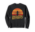 Antisocial Butterfly Housefly Sweatshirt - Minimalist Print Men Women - T-Shirt, Sweatshirt, Hoodie