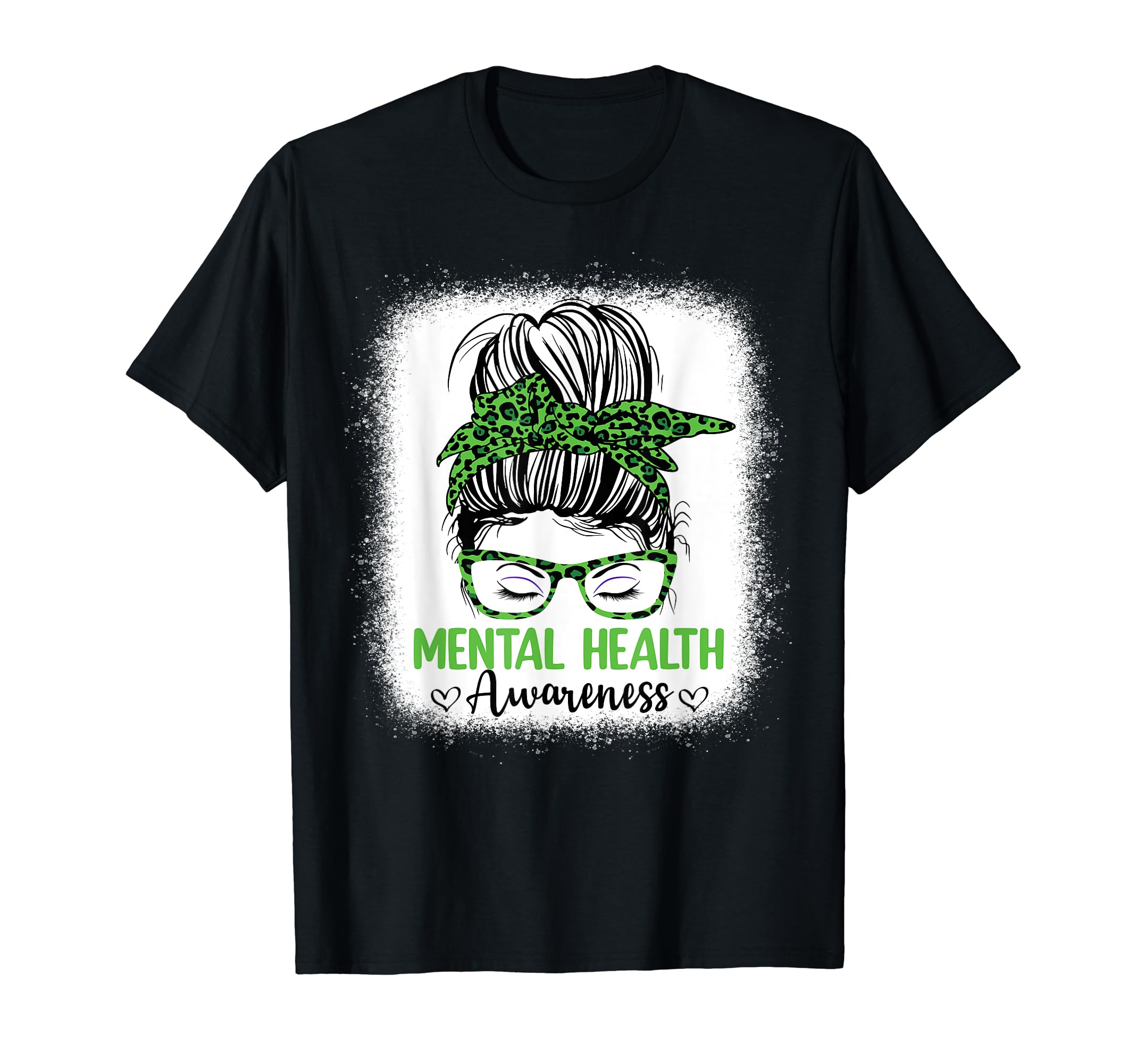 Rainbow May I Wear Green Mental Health T-Shirt - Unique Graphic Unisex - T-Shirt, Sweatshirt, Hoodie