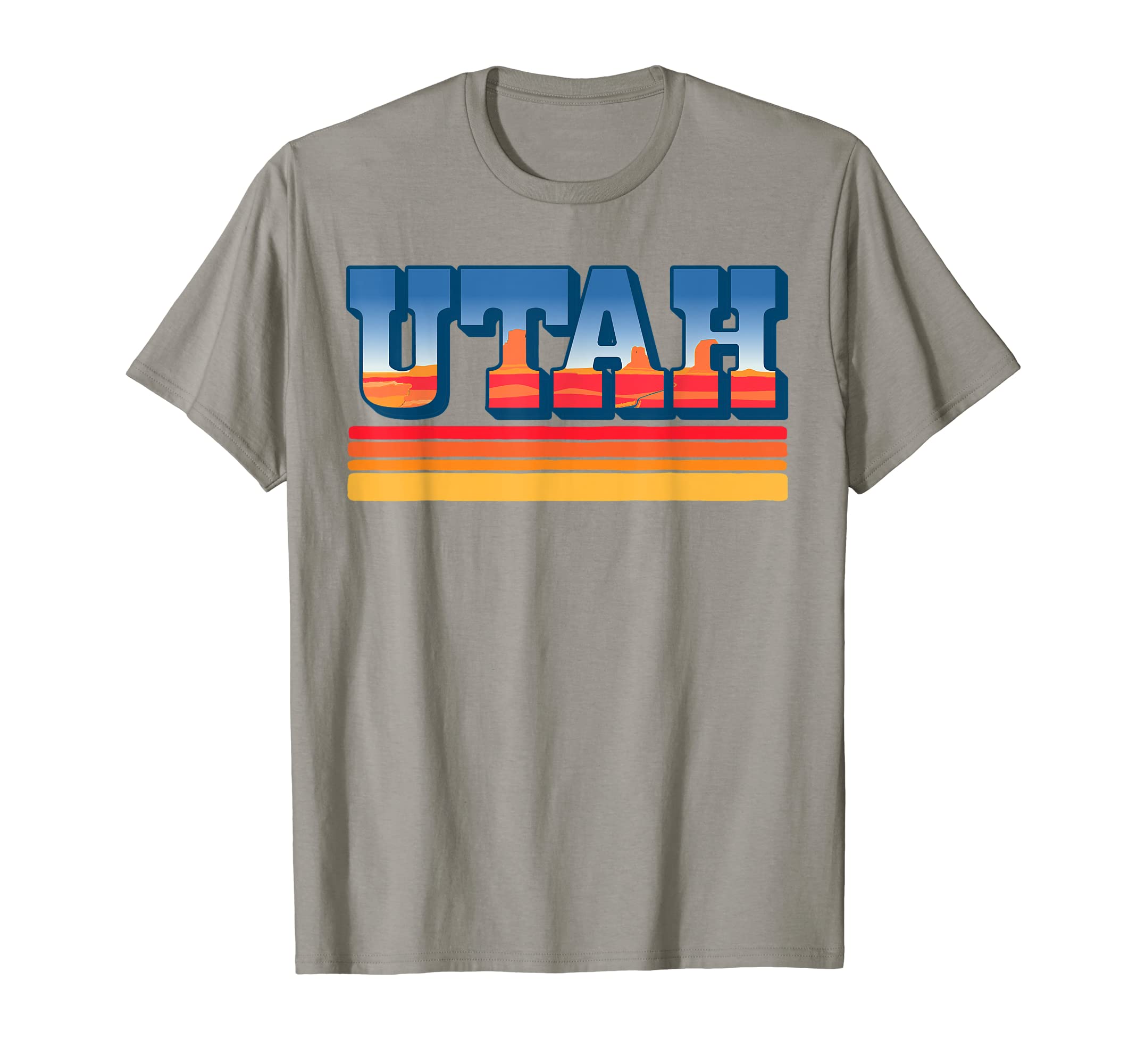 Utah Postcard Desert Scene Monument T-Shirt - Aesthetic Graphic for Adults - T-Shirt, Sweatshirt, Hoodie